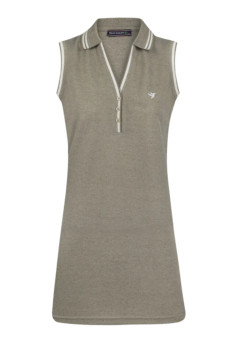 Rochie mini fara maneci, Kaki