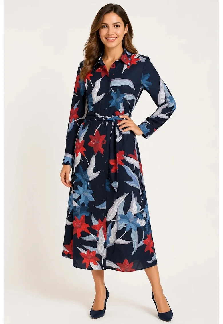 Rochie dama  Q3BK27 S INTL Multicolor