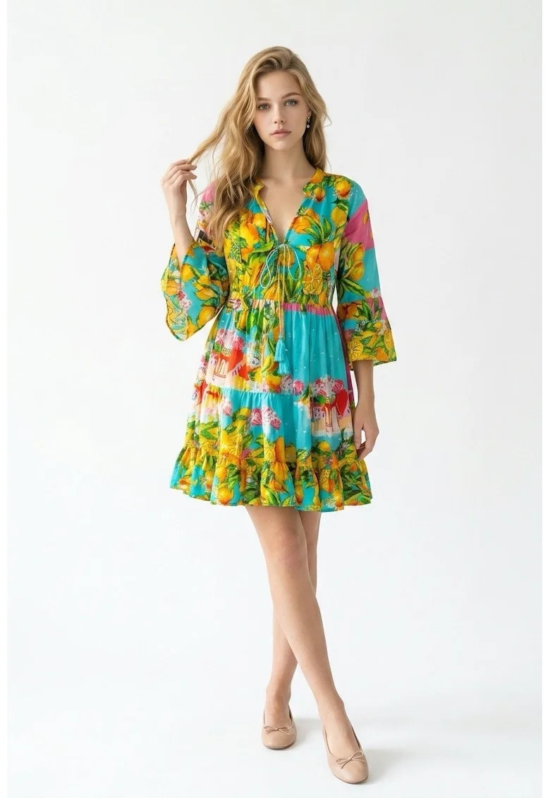 Rochie Amalfi, Multicolor