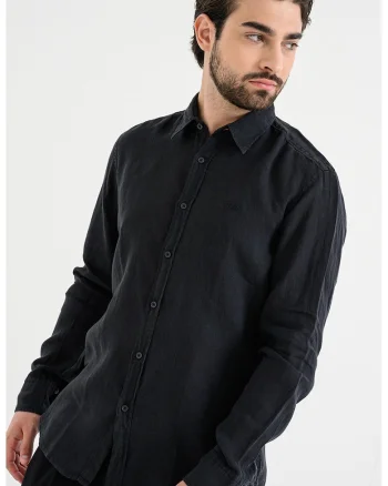 Camasa uni de in, Negru stins