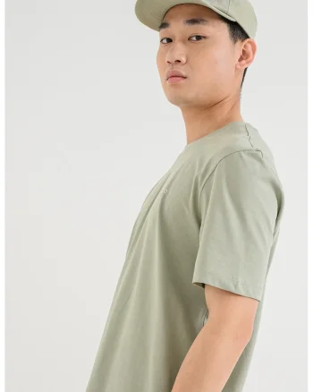 Tricou cu decolteu la baza gatului, Kaki