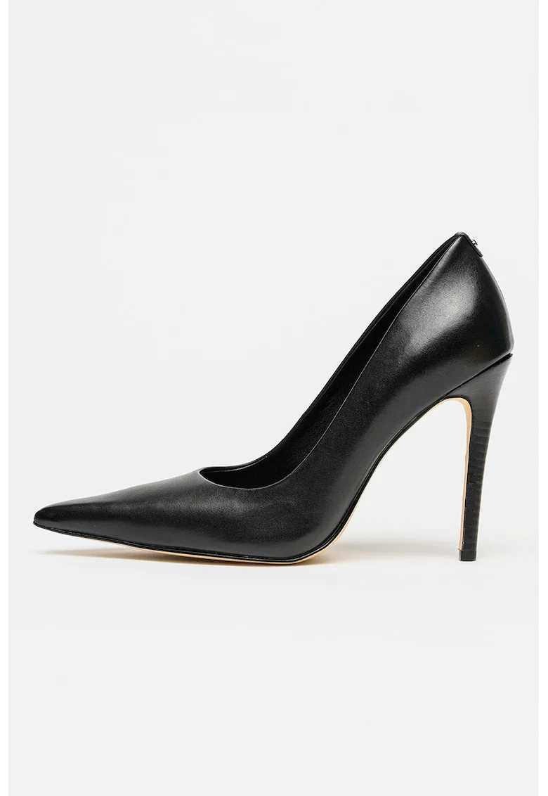 Pantofi stiletto din piele Elyse, Negru