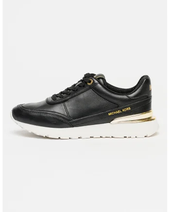 Pantofi sport Nova din piele, Auriu/Negru
