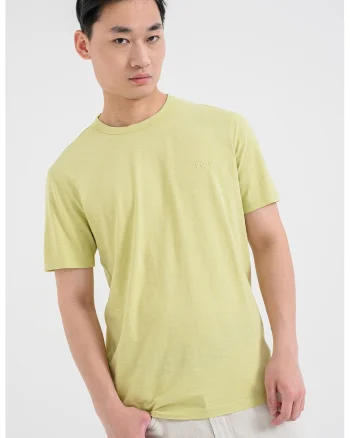 Tricou din bumbac Tegood, Verde lime