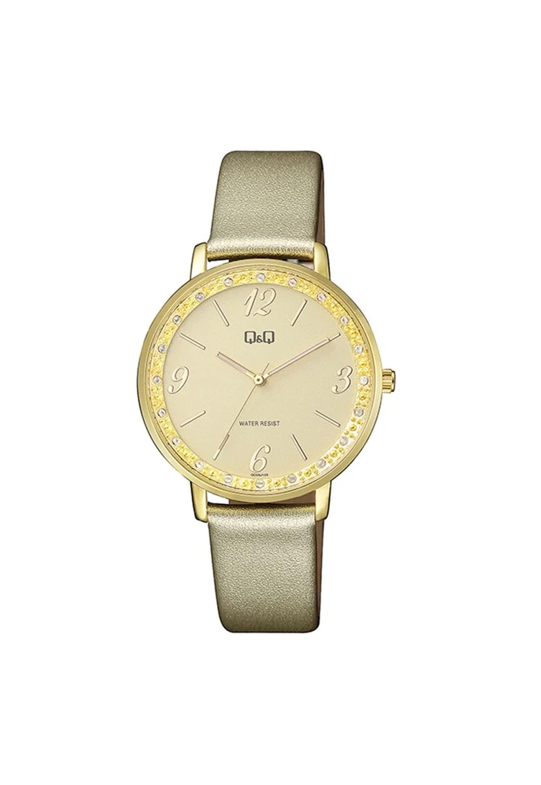 Ceas dama  QC09J103Y Fasion Golden Strap