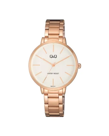 Ceas  QB57J011Y, dama, auriu rose, carcasa 36mm, bratara otel