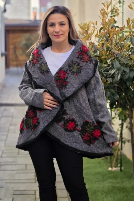 Cardigan Lana Fluture 2