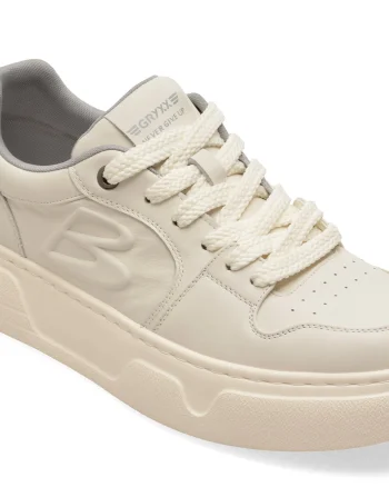 Pantofi sport GRYXX albi, 30360, din piele naturala