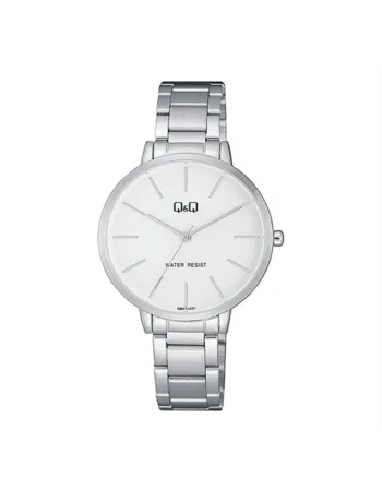 Ceas  QB57J201Y, dama, argintiu, carcasa 36mm, bratara otel