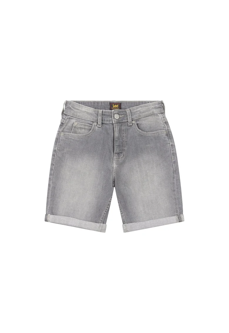 Pantaloni scurti copii,  Bumbac, Gri