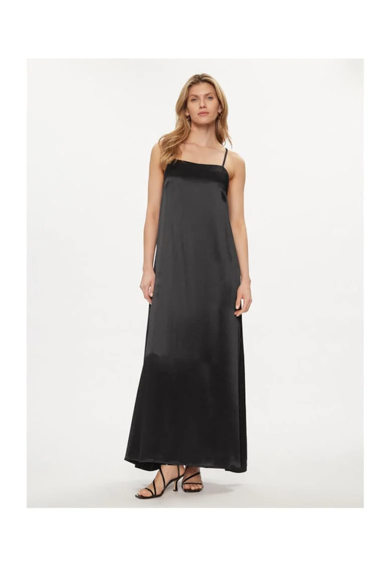 Rochie dama,  303689926, Viscoza, Negru, Negru