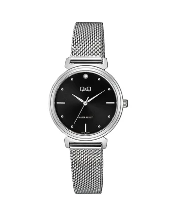 Ceas dama  Q27B-003PY Quartz Argintiu
