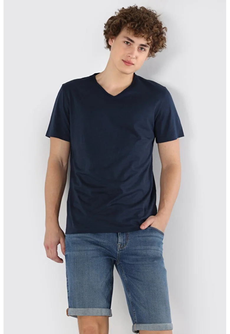 Tricou Albastru Marin Regular Fit CL1058584