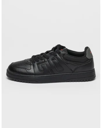 Pantofi sport de piele ecologica, Negru