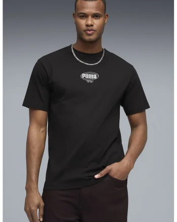Tricou lejer cu imprimeu pe partea din spate Essentials