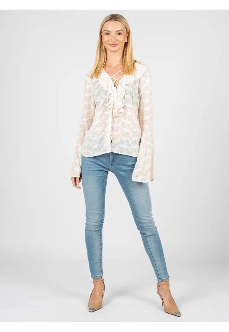 Blugi skinny Annette, Albastru deschis,