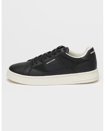Pantofi sport din piele ecologica, Negru