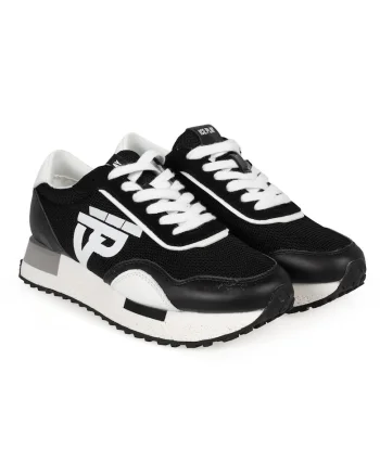 Pantofi sport cu garnituri de piele naturala,
