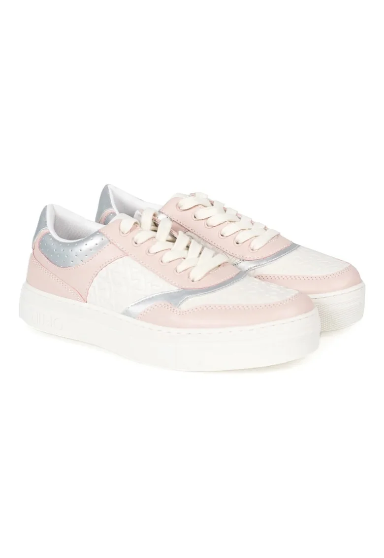 Pantofi sport cu design colorblock, din piele ecologica Alicia 505,