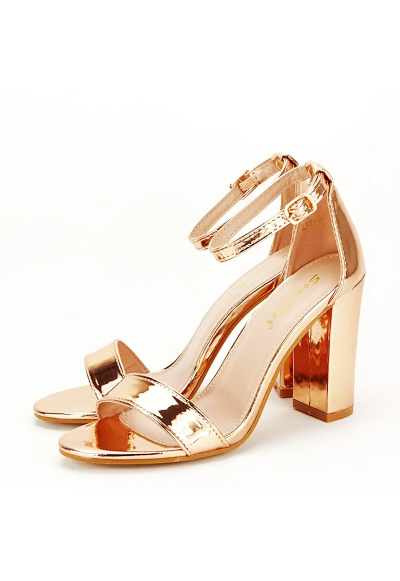 Sandale champagne elegante 212-18 131 12745, Sampanie