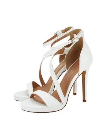 Sandale albe elegante BLJY1286 128 12673, Alb