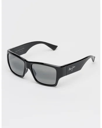 Ochelari de soare unisex dreptunghiulari polarizati Ka‘olu, Negru