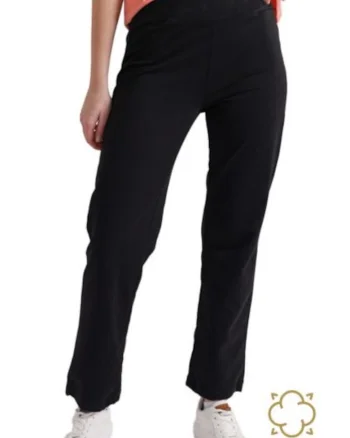 Pantaloni evazati uniton, Negru