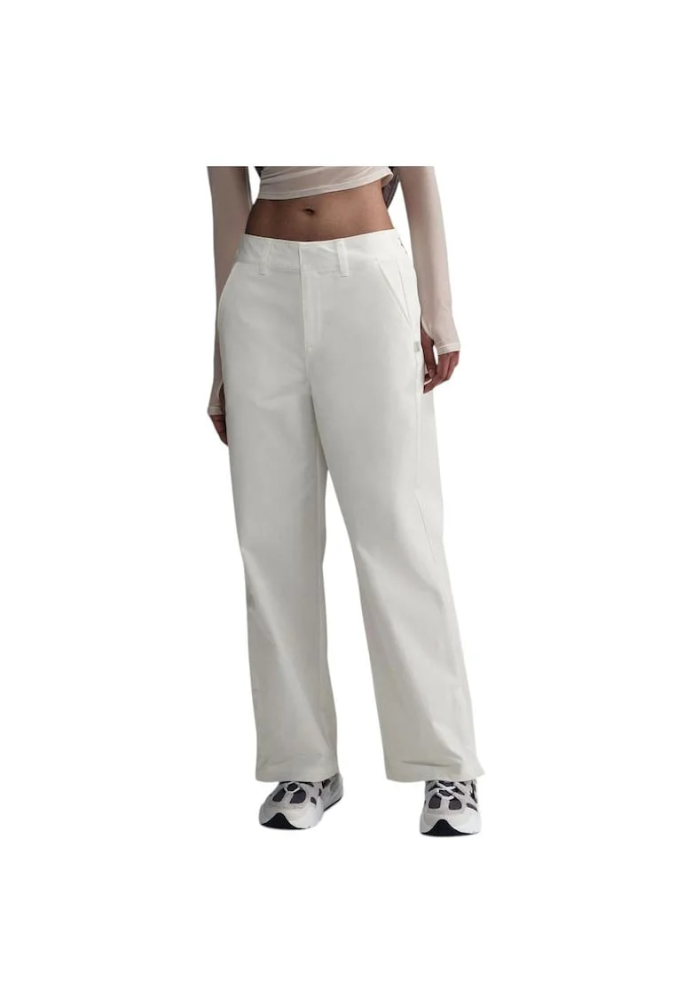 Pantaloni dama HF9430,  Bumbac/Poliester, Alb