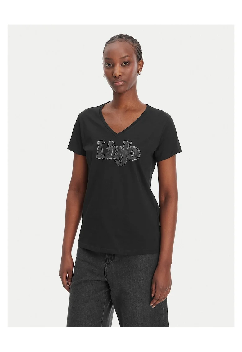 Tricou femei  bumbac, negru - 69875, Negru