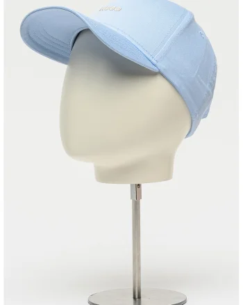 Sapca baseball cu logo brodat Cara, Albastru azur