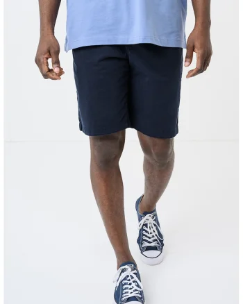 Bermude chino cu croiala conica, Bleumarin
