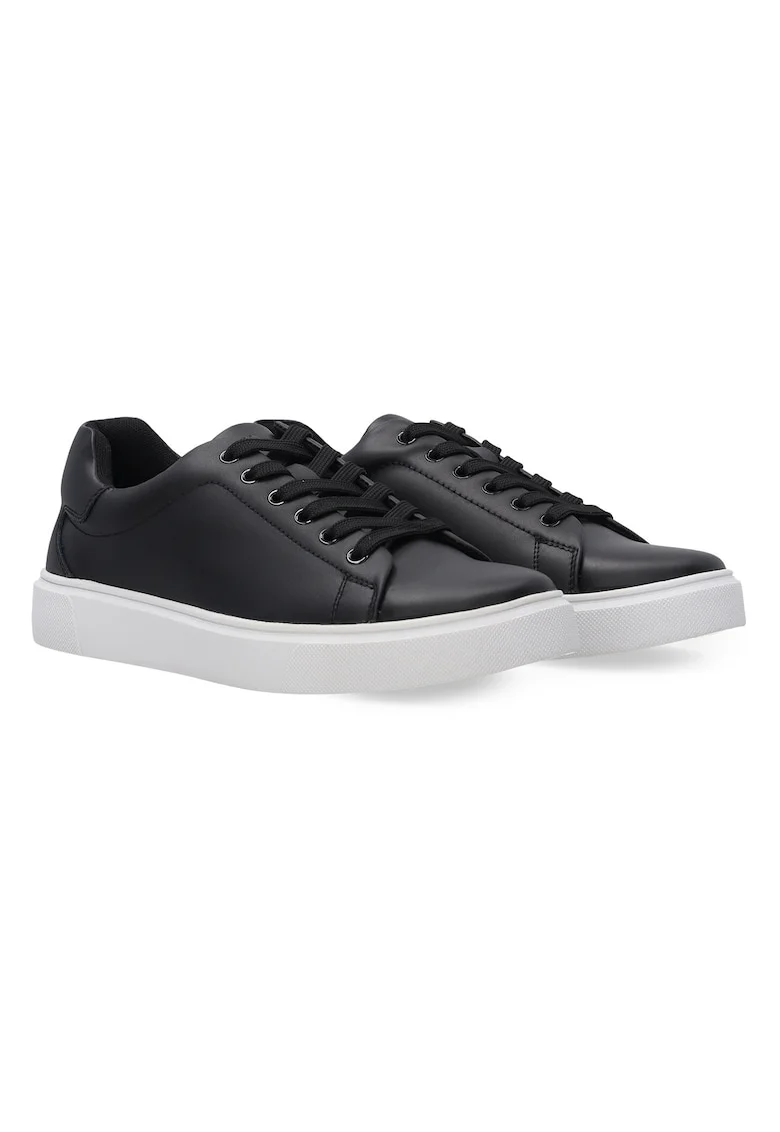 Pantofi sport de piele uni