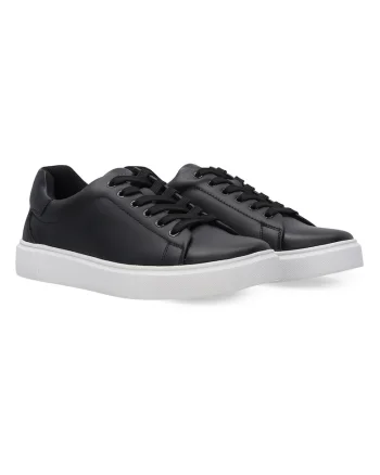 Pantofi sport de piele uni