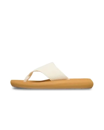 Papuci flip-flop uni Samolo, Alb