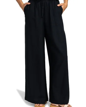 Pantaloni uni relaxed fit, Gri carbune