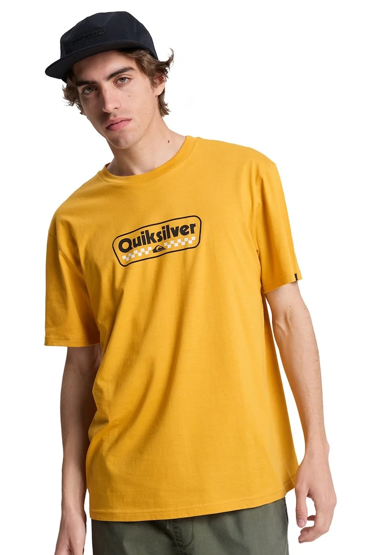Tricou regular fit de bumbac, Ocru