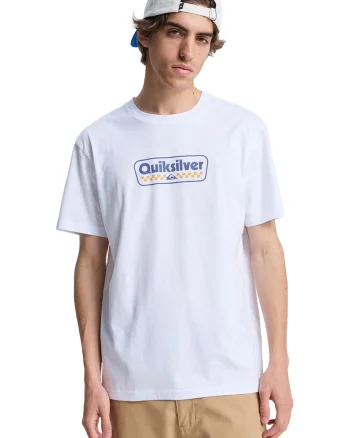 Tricou regular fit de bumbac, Alb/Galben/Albastru indigo