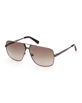 Ochelari de soare aviator cu lentile in degrade, Negru