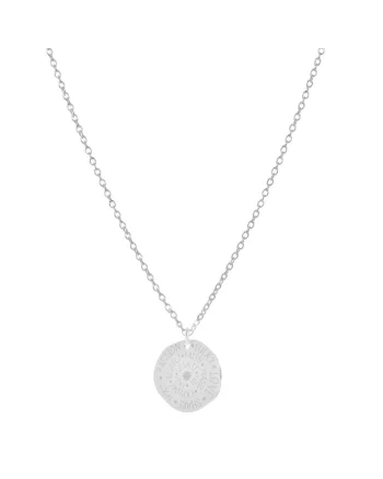 Lant cu pandantiv TALISMAN din Argint 925, reglabil 47-50 cm, pentru barbati