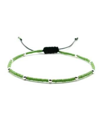 Bratara miyuki, Verde