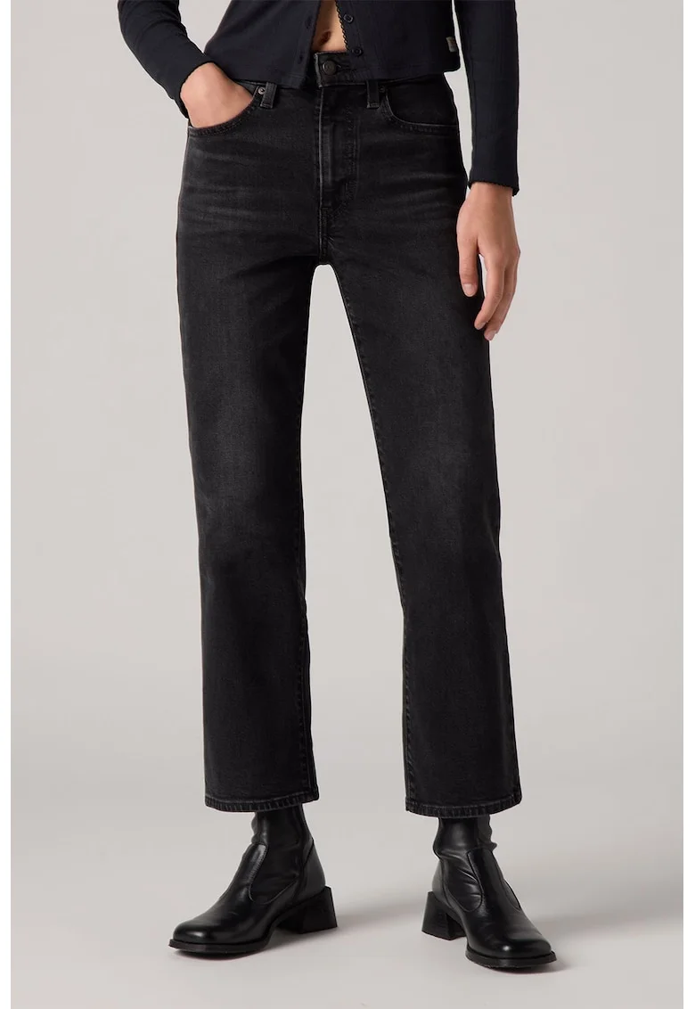 Blugi kick boot 725, Negru