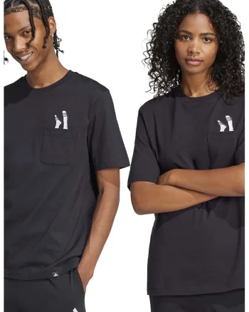 Tricou de casa din bumbac Slide, Negru