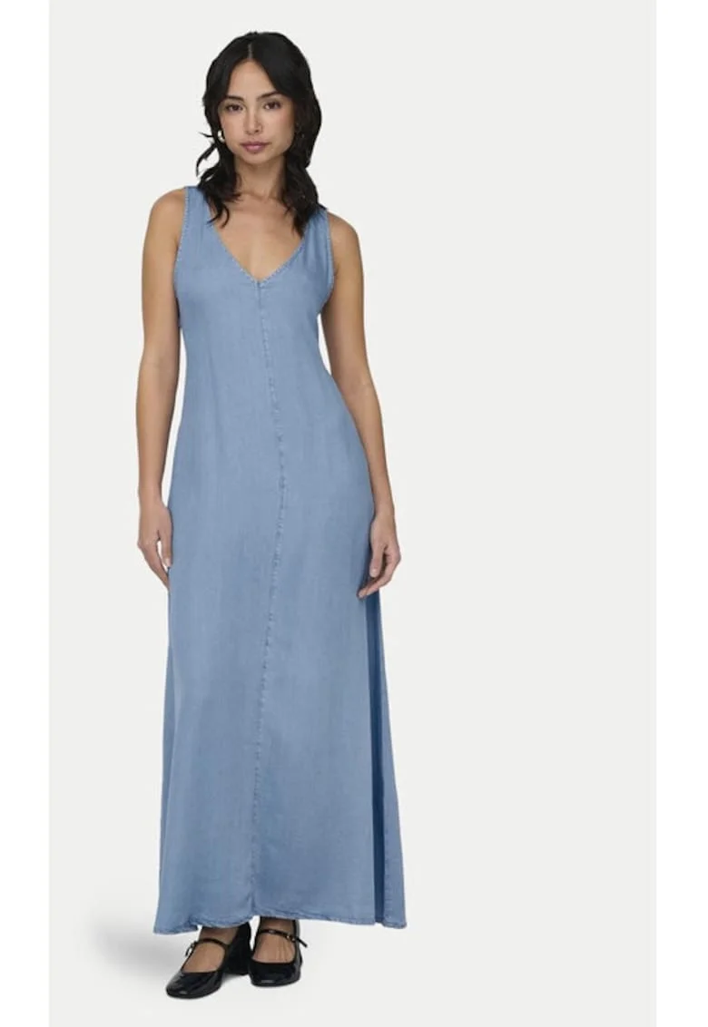 Rochie,  18360, Lyocell, Albastru