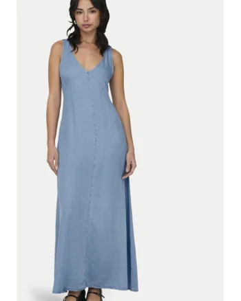 Rochie,  18360, Lyocell, Albastru