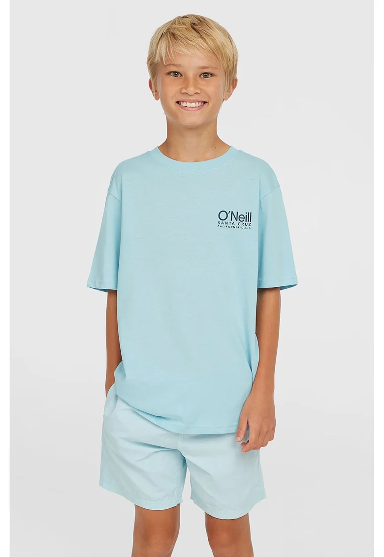 Pantaloni scurti de baie cu snur, Albastru pastel