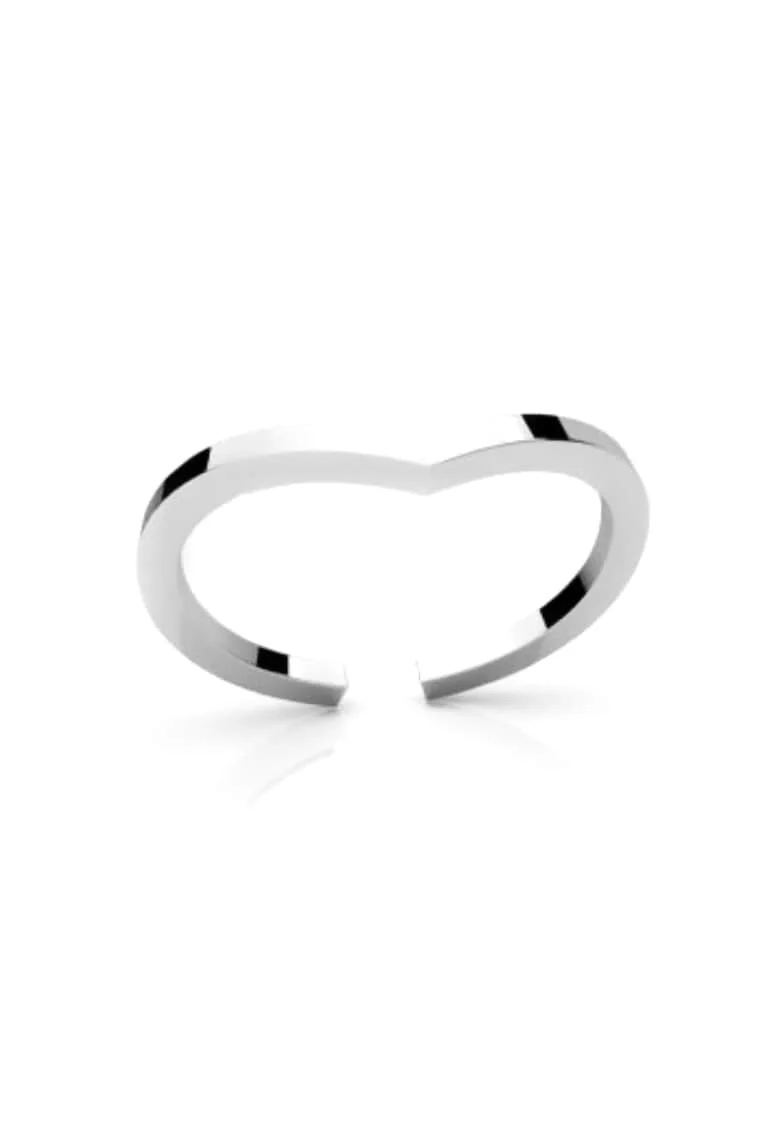 Inel reglabil Simplicity din Argint 925