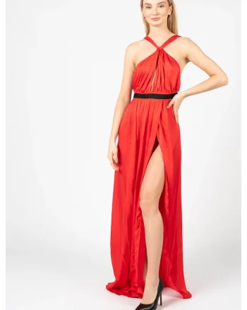 Rochie cu slit adanc, 44