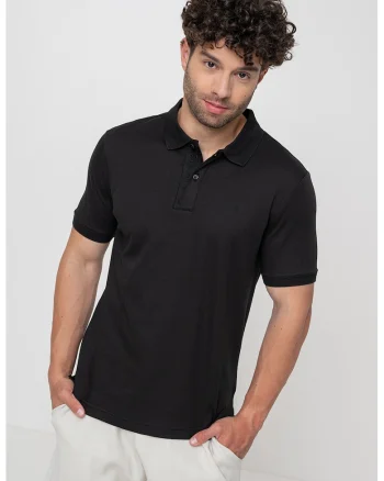 Tricou polo de bumbac organic