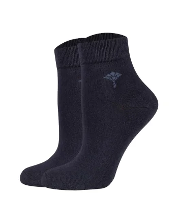 Set de sosete scurte Daily Glam - 2 perechi, Albastru inchis
