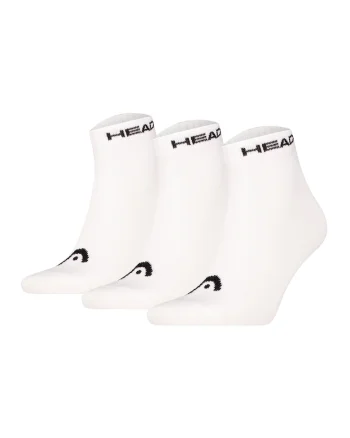 Set de sosete pana la glezna unisex - 3 perechi, Alb
